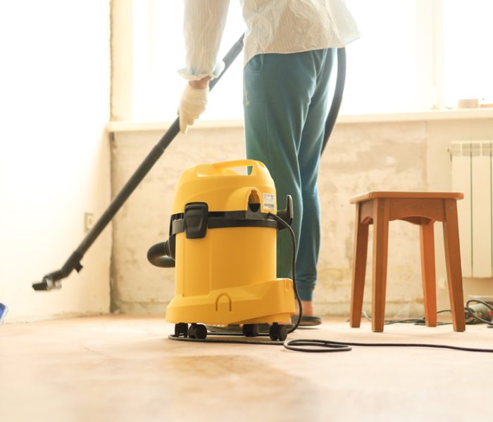 Clean, bright kitchen after professional cleaning